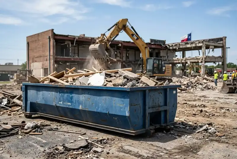 Commercial Demolition Dumpster