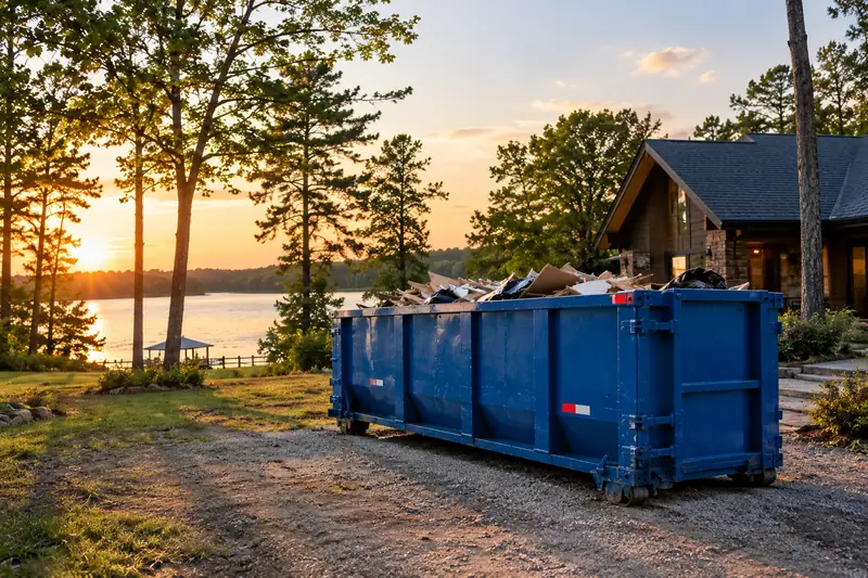 Remodeling dumpster rental in Pine Tree TX